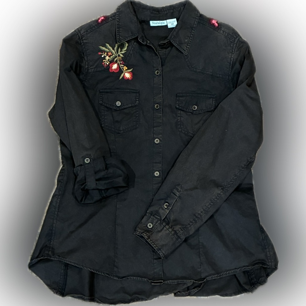 Nostalgia  Embroidered Shirt - Picture 2 of 2